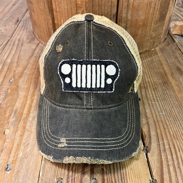 Black Jeep Grill Hat - Wander Together Outfitters