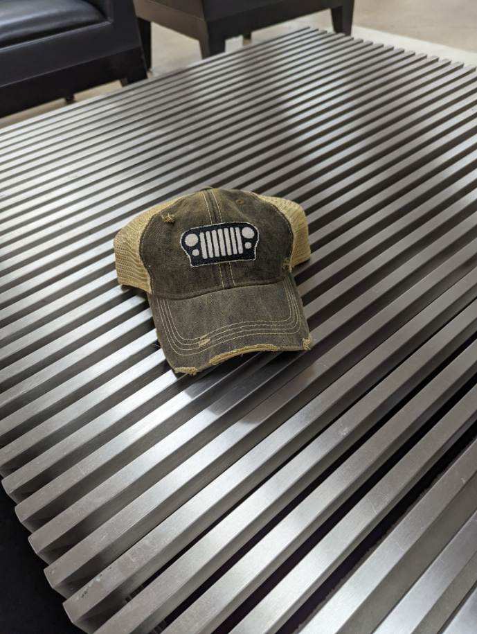 Black Jeep Grill Hat - Wander Together Outfitters