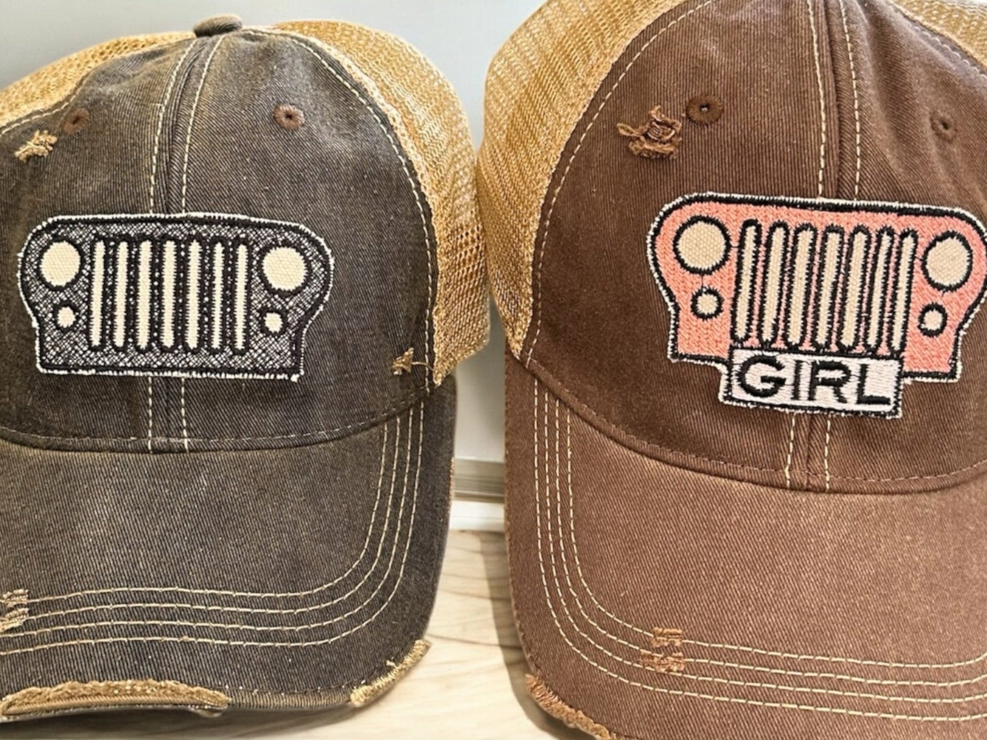 Black Jeep Grill Unisex Cap - Wander Together Outfitters