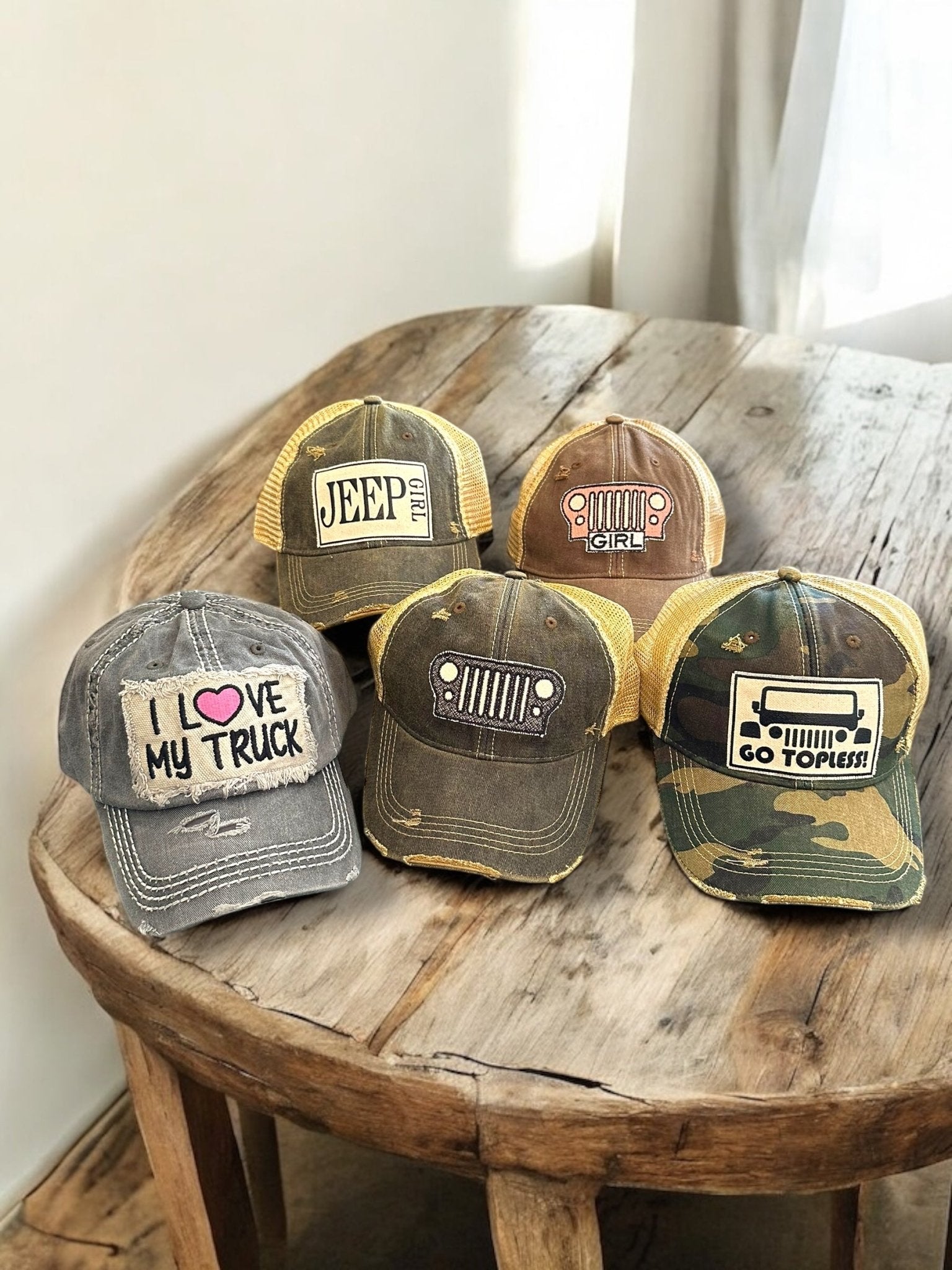 Black Jeep Grill Unisex Cap - Wander Together Outfitters