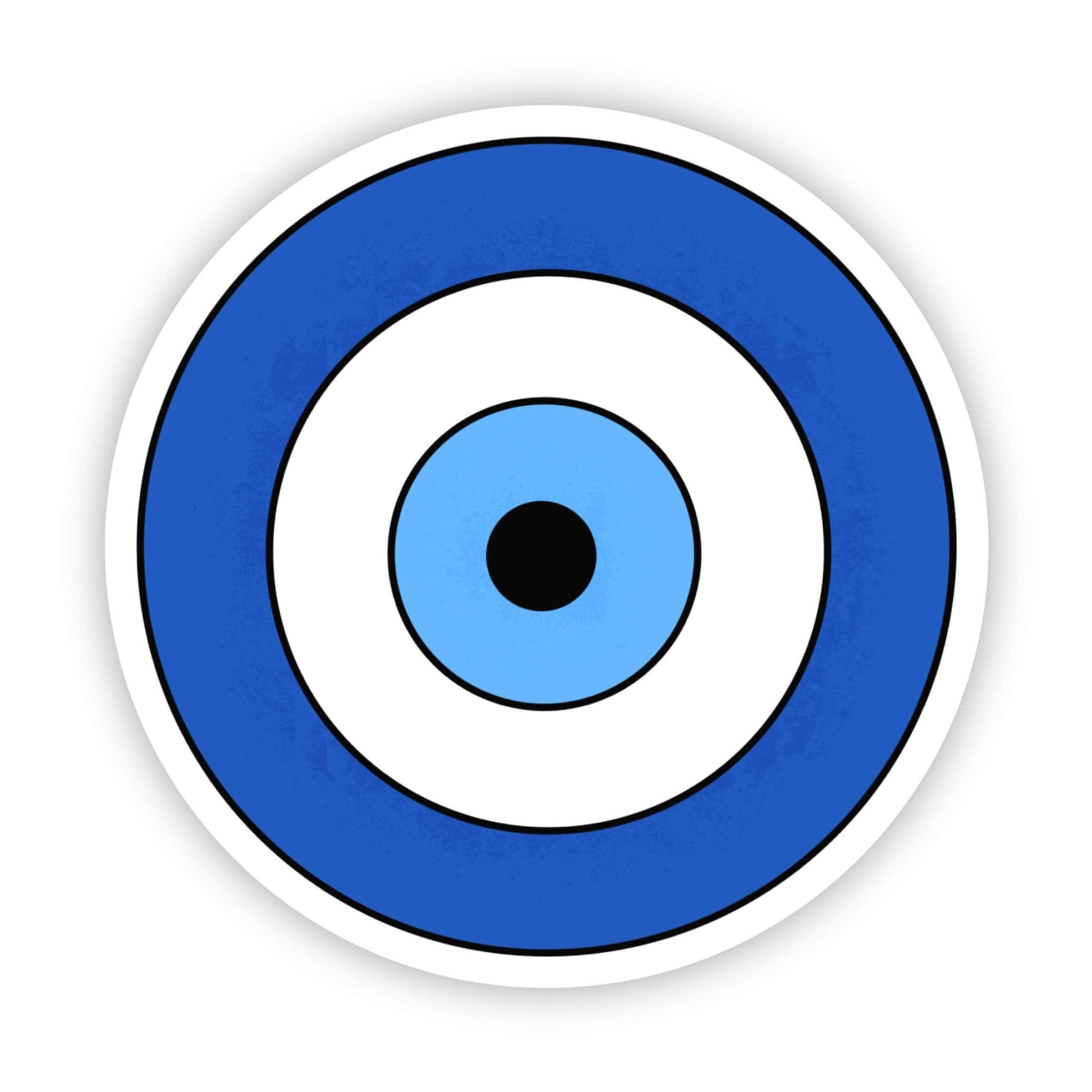 Blue Circle Evil Eye Vinyl Stickers (Various) - Wander Together Outfitters