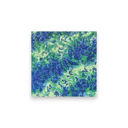 Blue Green Tie Dye Bandana - Wander Together Outfitters