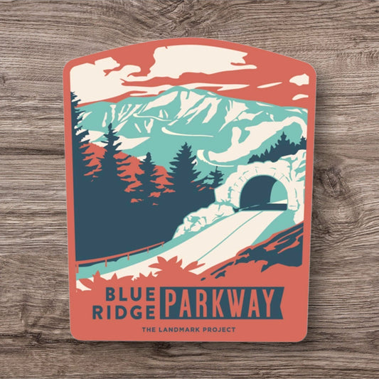 Blue Ridge Parkway Sticker - Wander Together Outfitters