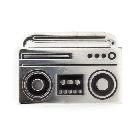 Boombox Enamel Pin - Wander Together Outfitters