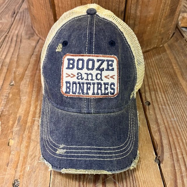 Booze & Bonfires Hat - Wander Together Outfitters