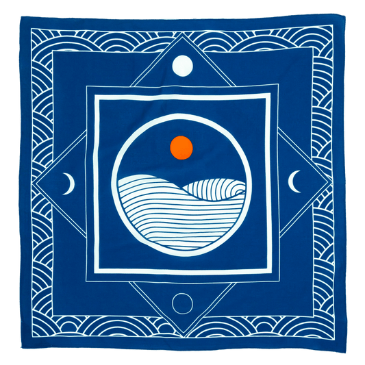 "Breaking Waves" Bandana - Wander Together Outfitters