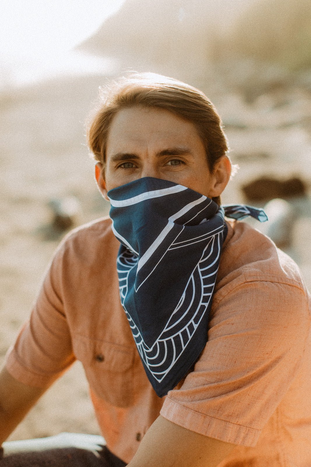 "Breaking Waves" Bandana - Wander Together Outfitters