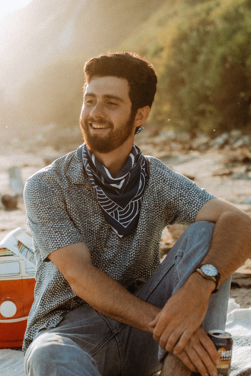 "Breaking Waves" Bandana - Wander Together Outfitters