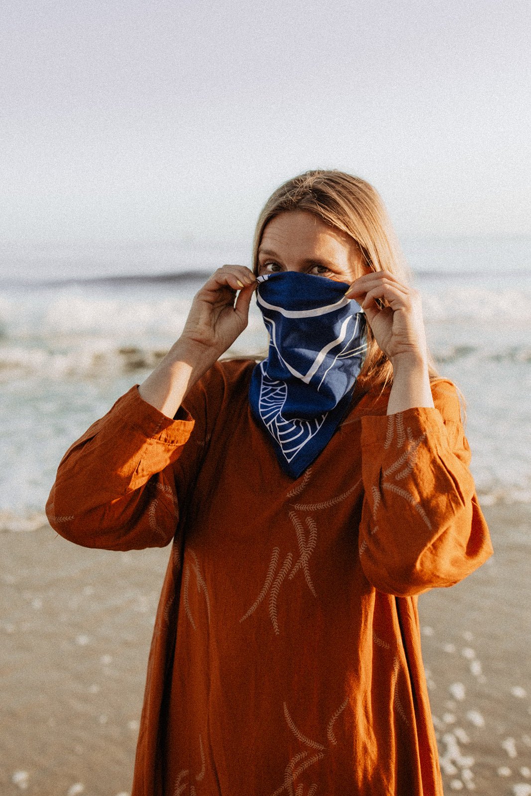 "Breaking Waves" Bandana - Wander Together Outfitters