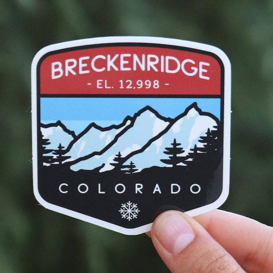 Breckenridge Colorado Vinyl Sticker - Wander Together Outfitters