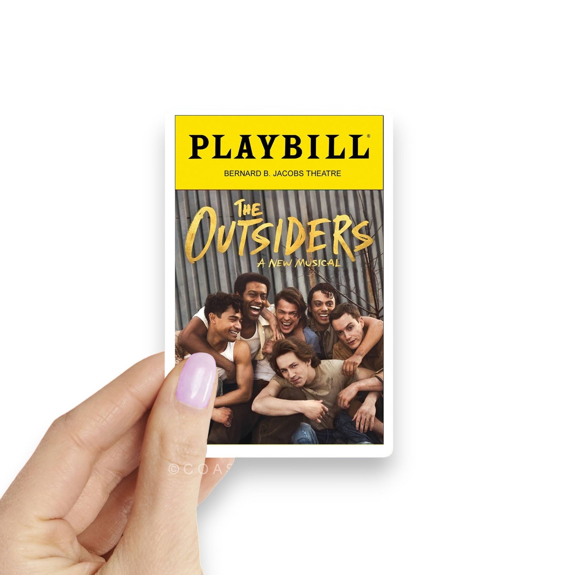 Broadway PlayBill Theater Stickers (Various Plays to Choose From) Collection - Wander Together Outfitters