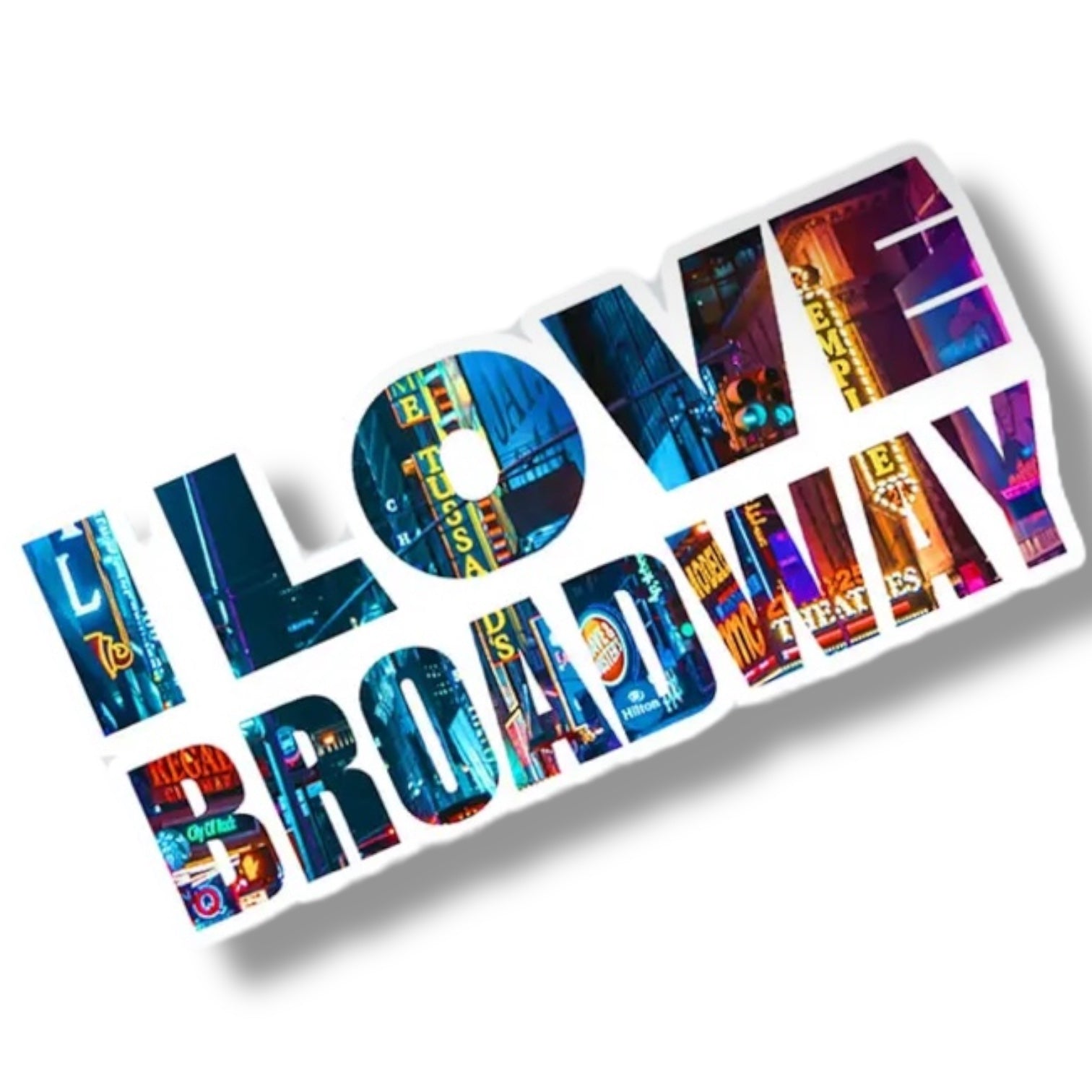 Broadway PlayBill Theater Stickers (Various Plays to Choose From) Collection - Wander Together Outfitters