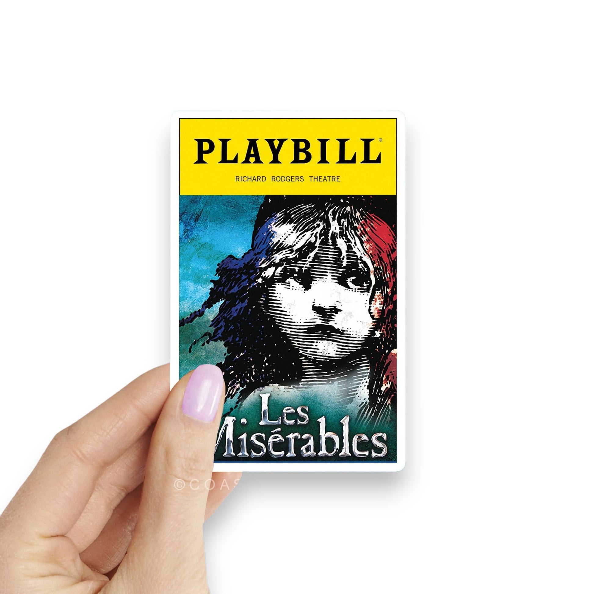 Broadway PlayBill Theater Stickers (Various Plays to Choose From) Collection - Wander Together Outfitters
