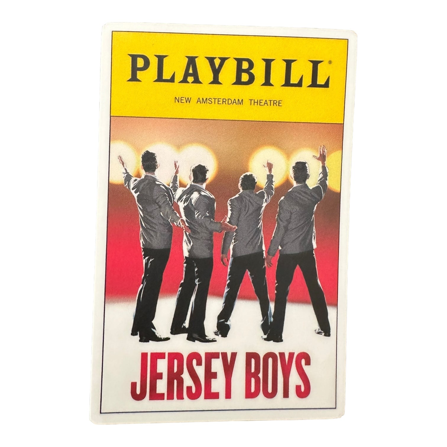 Broadway PlayBill Theater Stickers (Various Plays to Choose From) Collection - Wander Together Outfitters