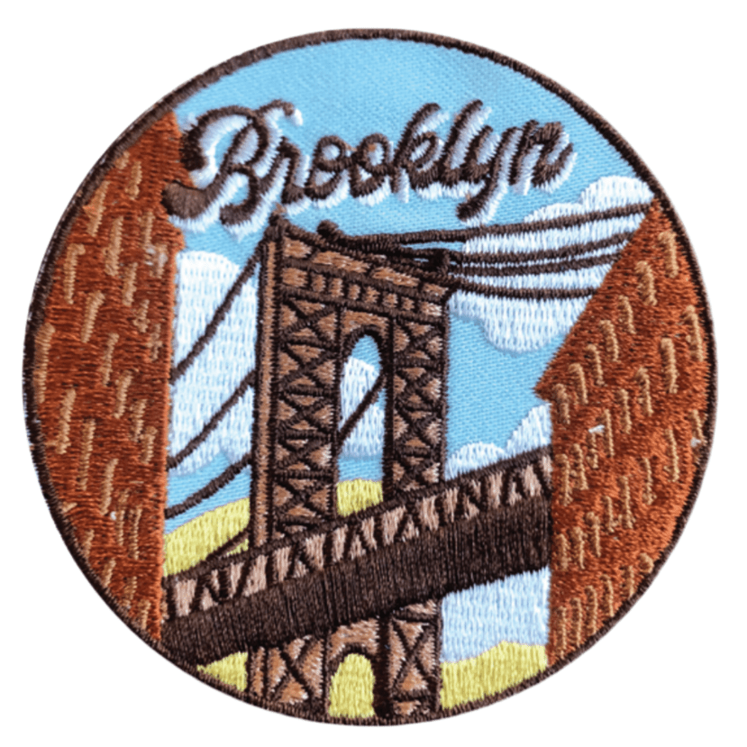 Brooklyn Iron On Patch - Wander Together Outfitters