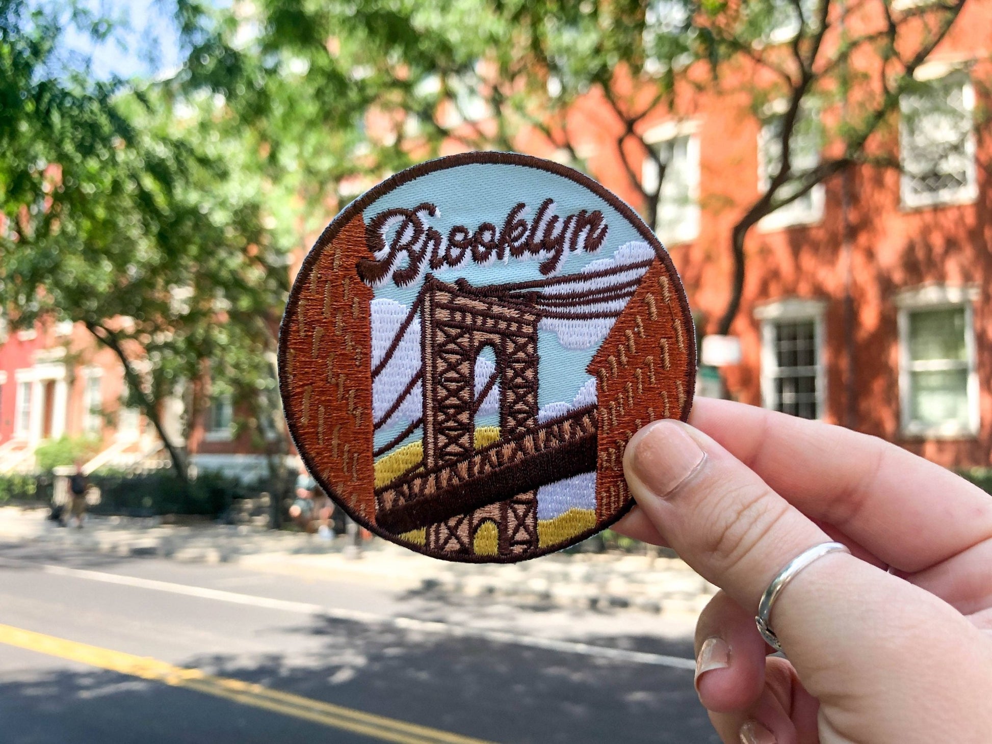 Brooklyn Iron On Patch - Wander Together Outfitters