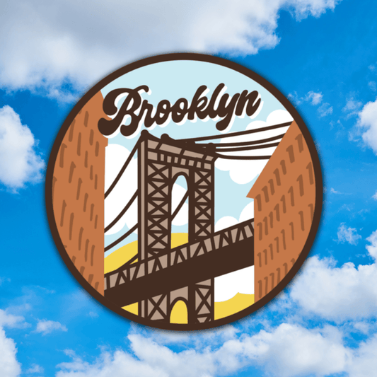 Brooklyn Waterproof Vinyl Sticker - Wander Together Outfitters