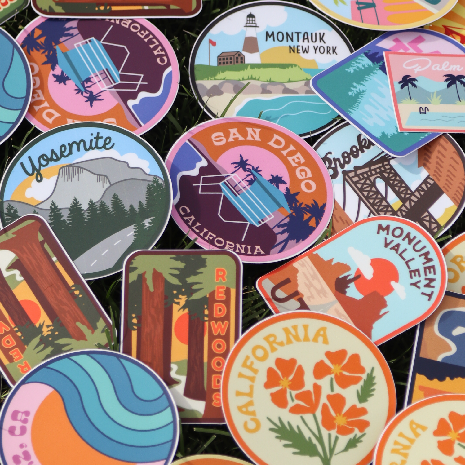 Brooklyn Waterproof Vinyl Sticker - Wander Together Outfitters