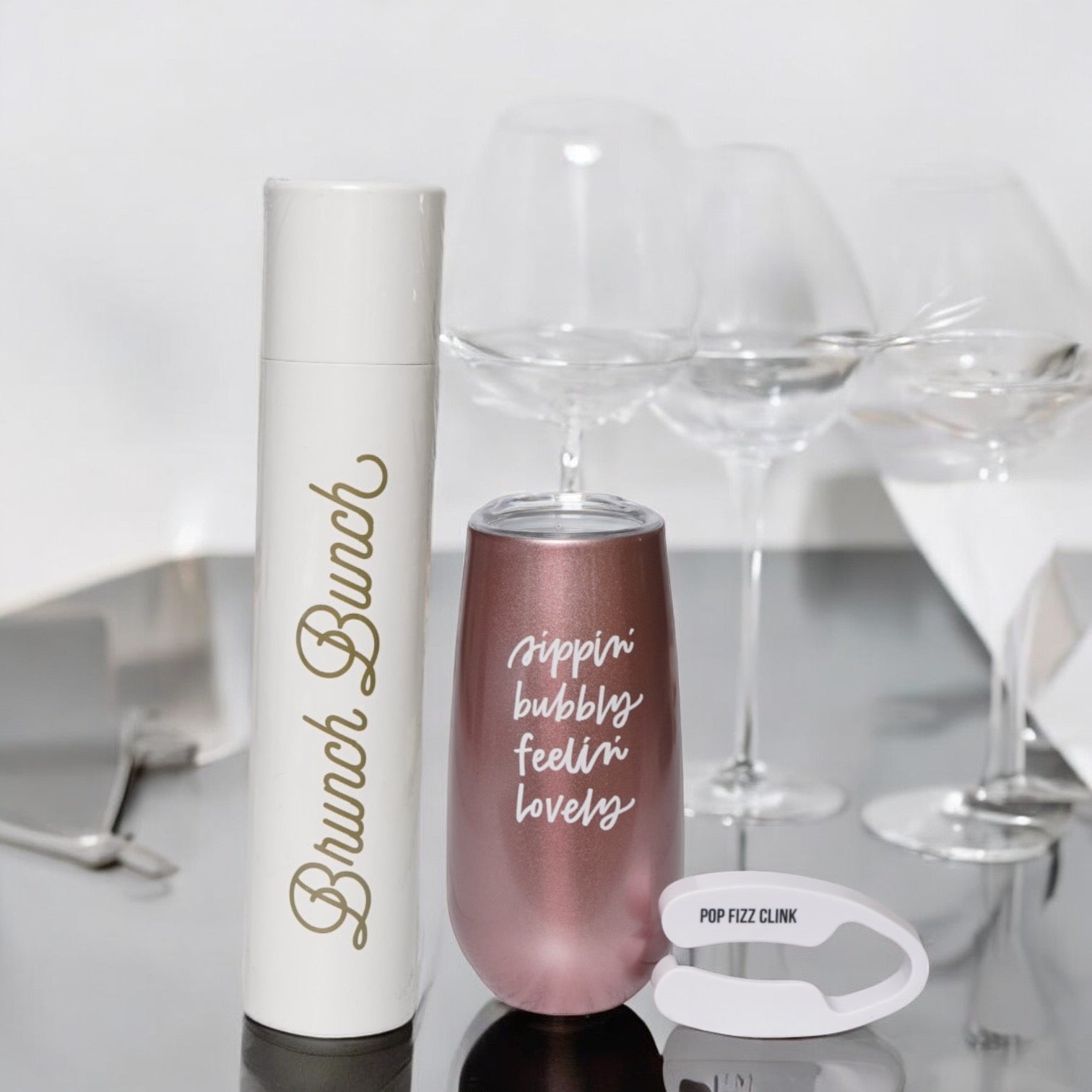 Brunch Collection: Wine Tumblers & Accessories - Create Your Own Bundle or Order Separately - Wander Together Outfitters
