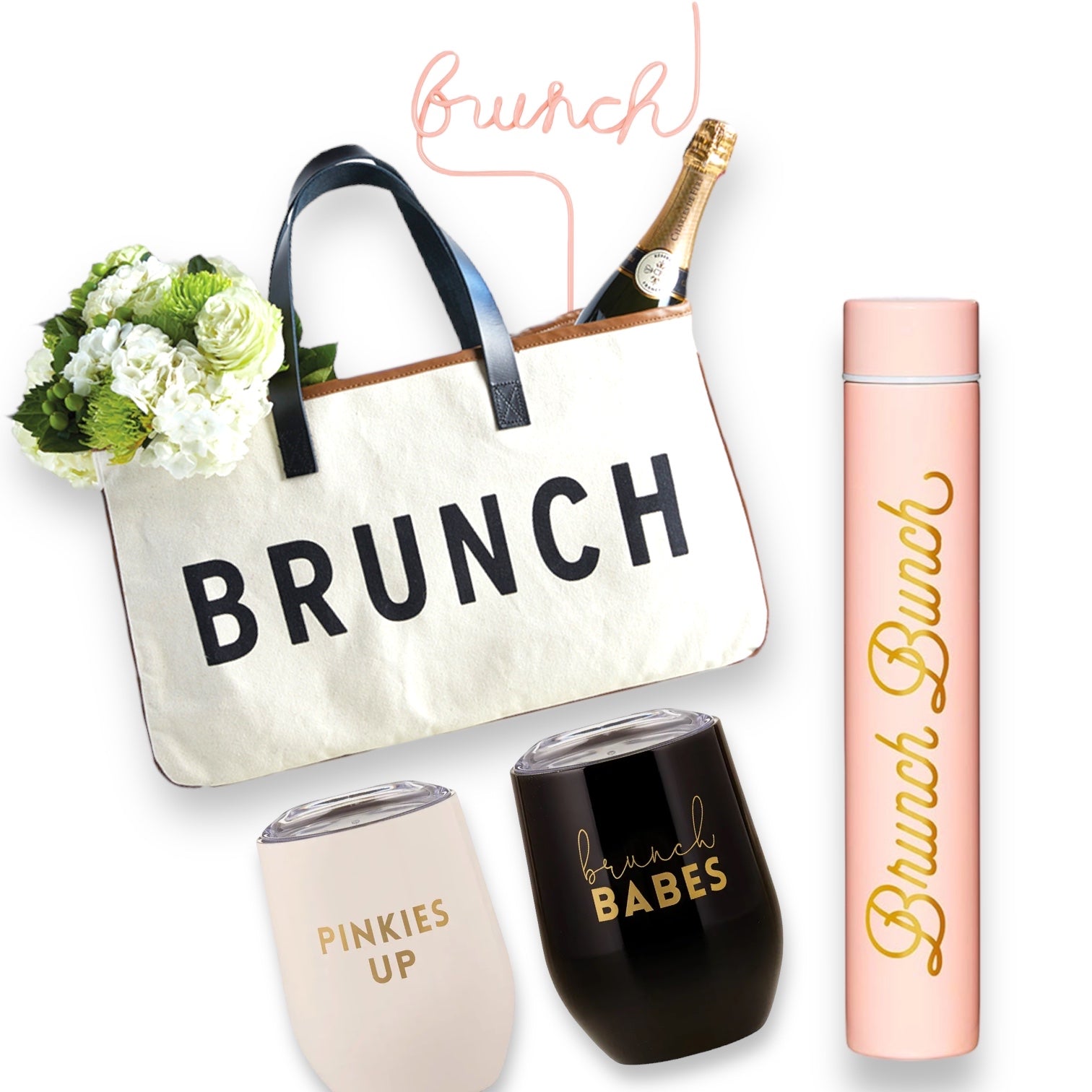 Brunch Collection: Wine Tumblers & Accessories - Create Your Own Bundle or Order Separately - Wander Together Outfitters