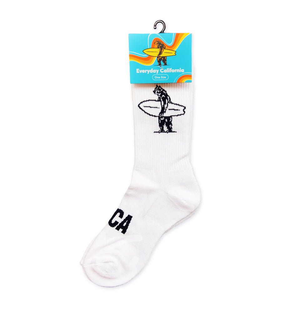 Brutus California Surf Bear Socks - Wander Together Outfitters