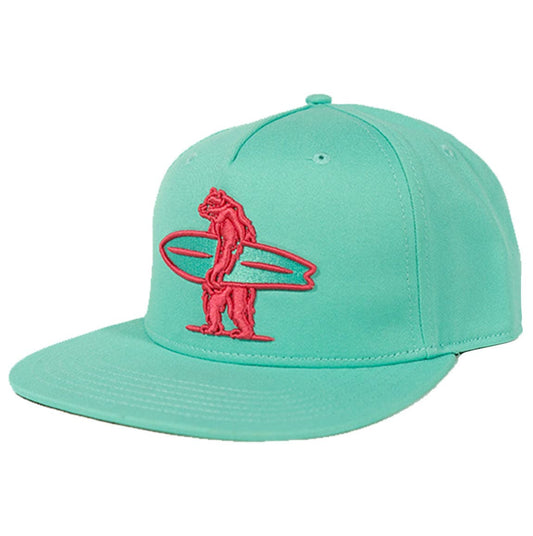 Brutus Connect Snapback Hat - California Bear Flat Brim Hat - Wander Together Outfitters