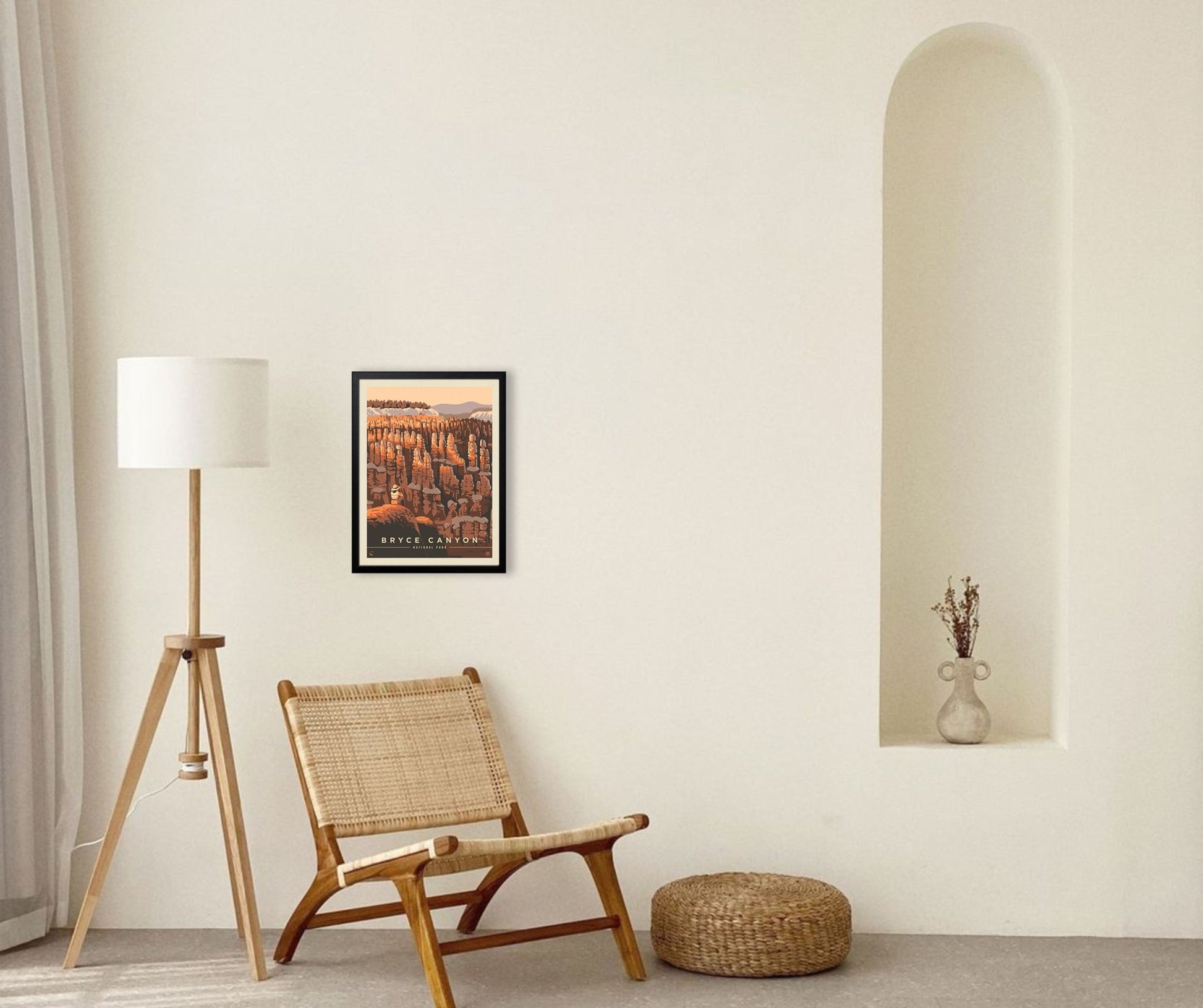 Bryce Canyon National Park: Hoodoo Valley (63 National Parks) Art Print - Wander Together Outfitters
