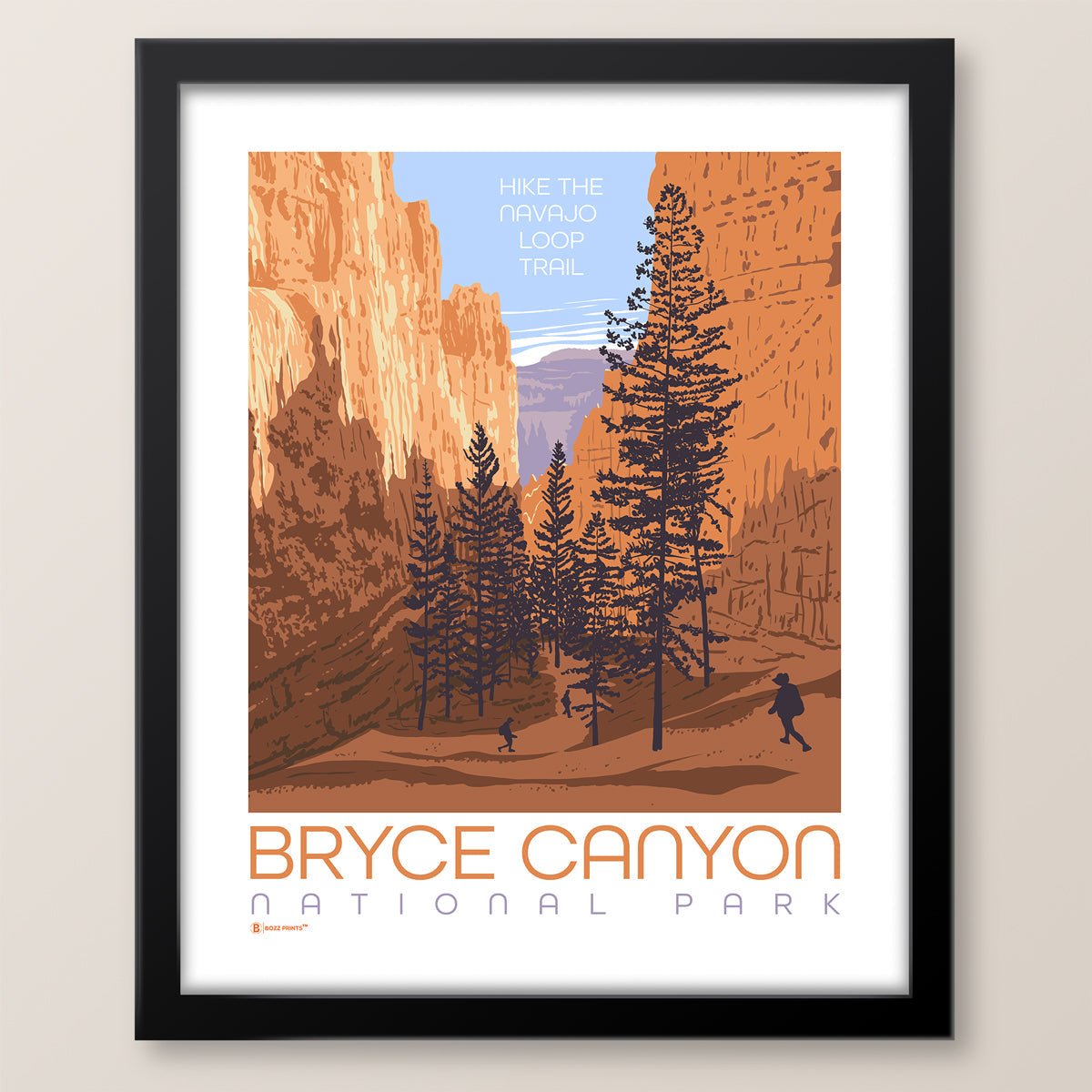 Bryce Canyon National Park Navajo Trail Loop Print - Wander Together Outfitters