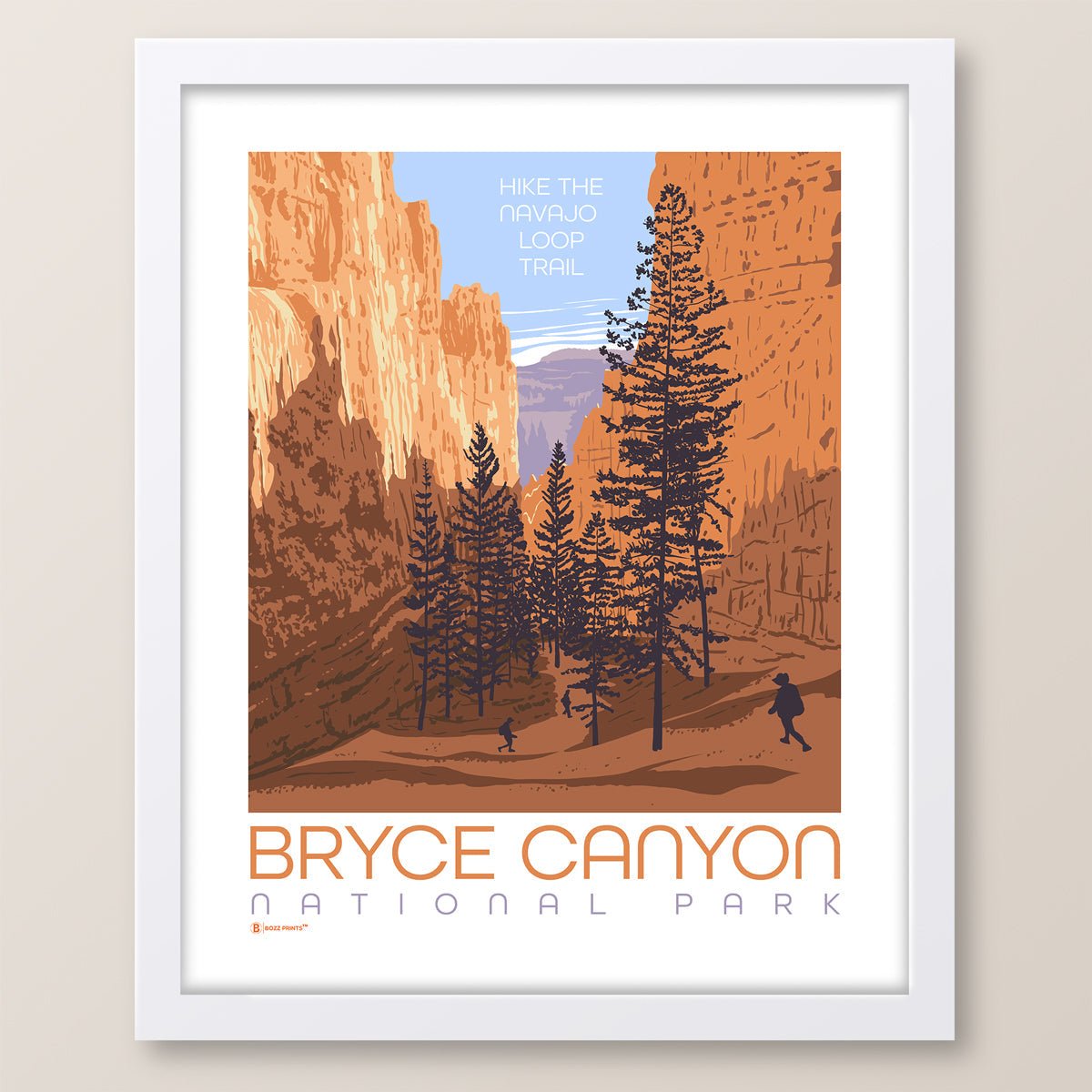 Bryce Canyon National Park Navajo Trail Loop Print - Wander Together Outfitters