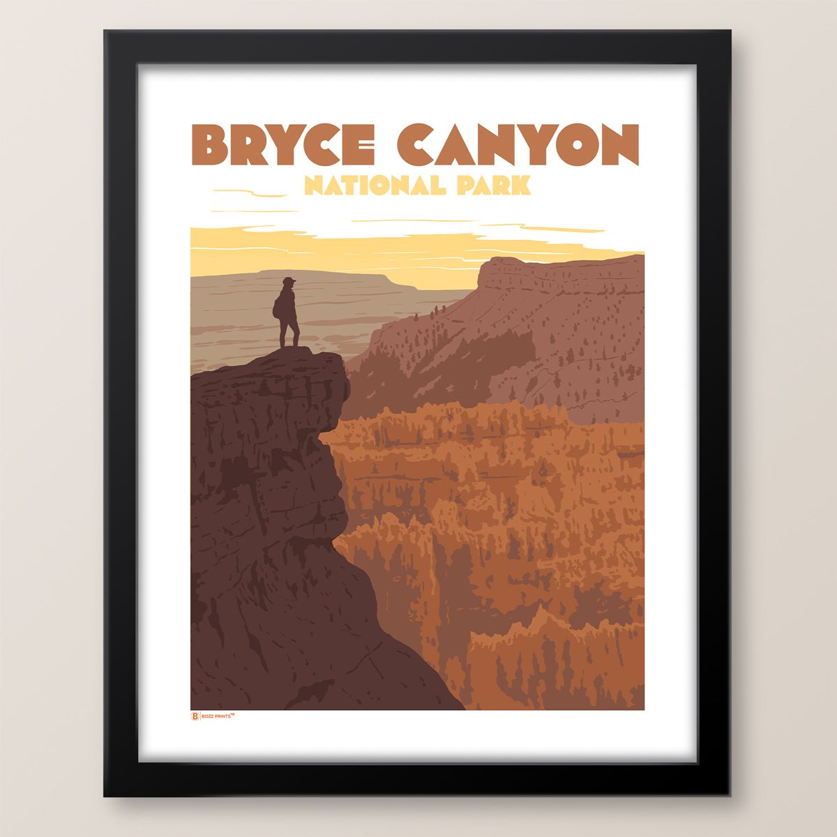 Bryce Canyon National Park Sunset Point Overlook Print - Wander Together Outfitters