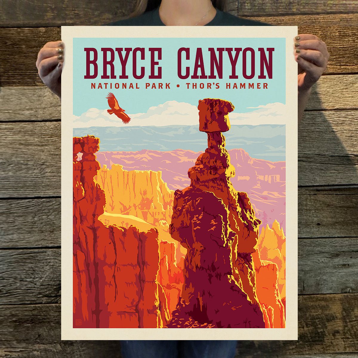 Bryce Canyon National Park: Thor's Hammer Art Print - Wander Together Outfitters