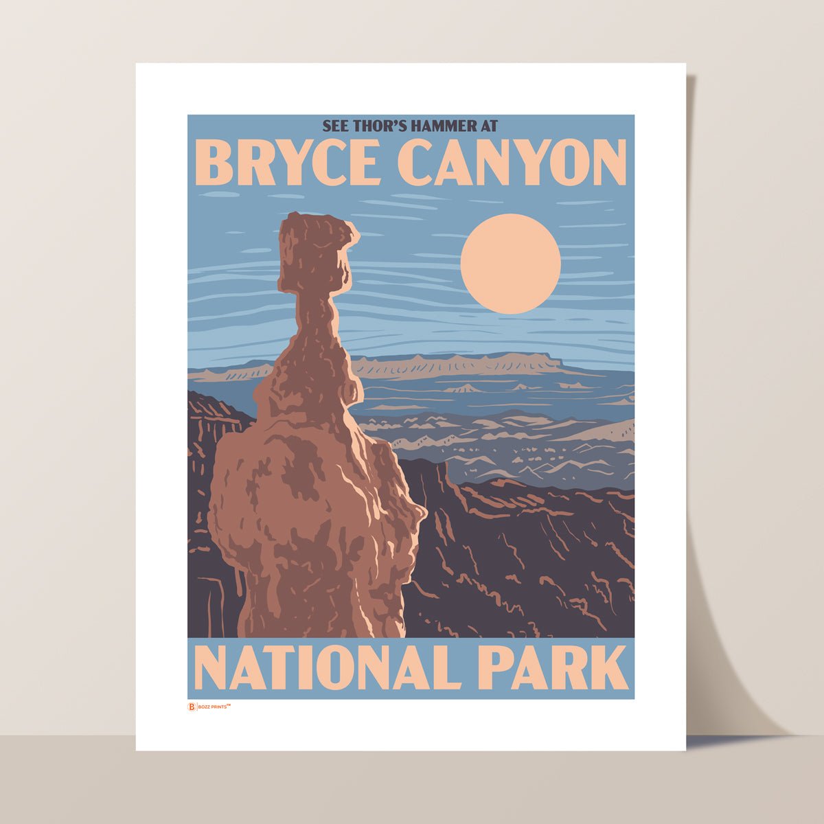 Bryce Canyon National Park Thor's Hammer Print - Wander Together Outfitters