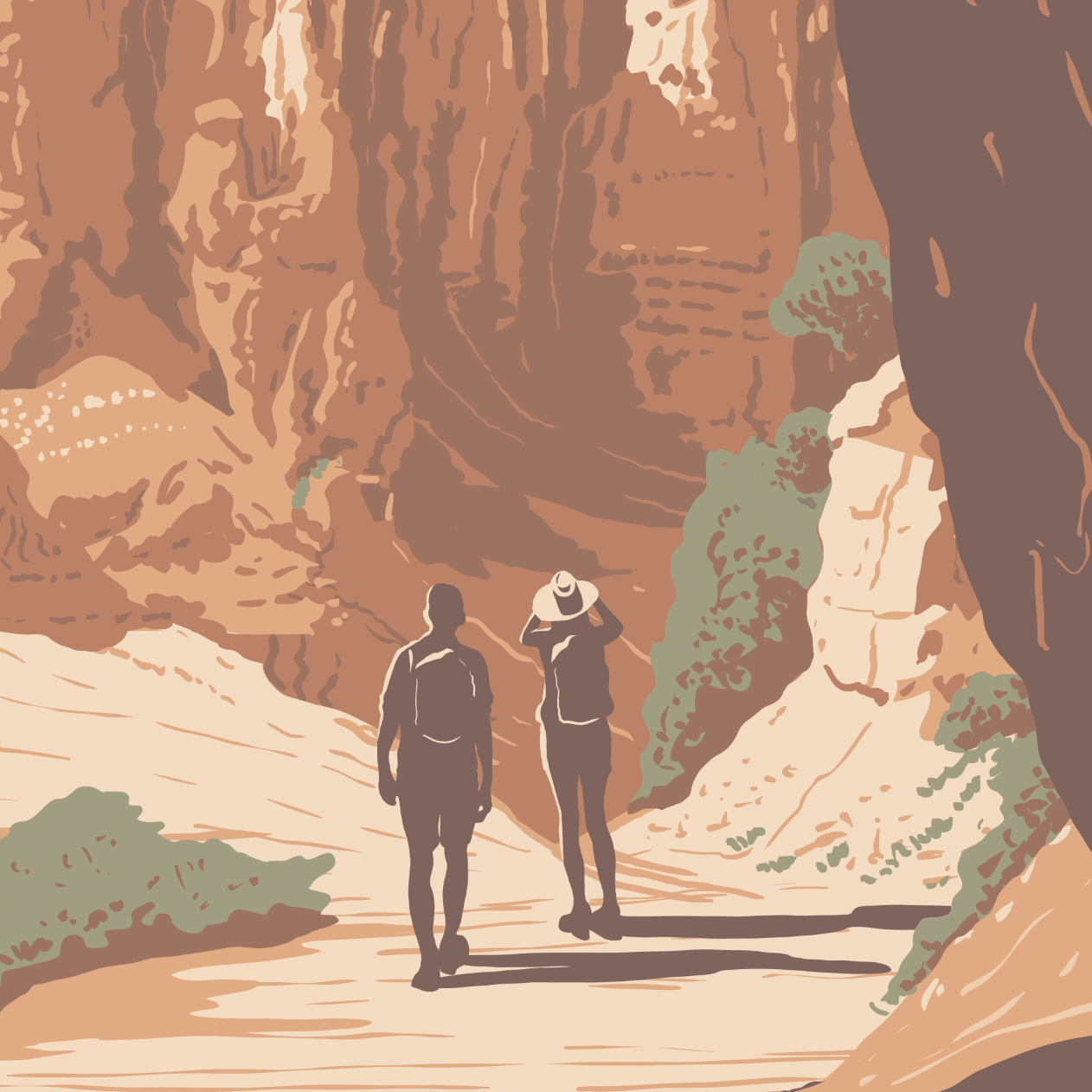 Bryce Canyon National Park Tunnel Print - Wander Together Outfitters