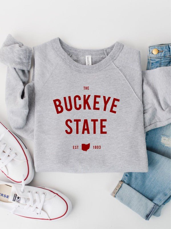 “Buckeye State - Ohio” Premium Sweatshirt - Wander Together Outfitters