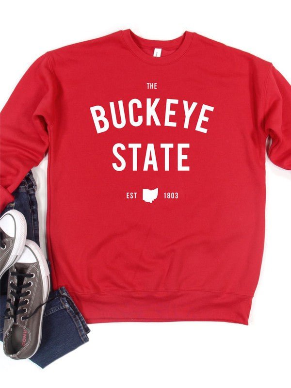 “Buckeye State - Ohio” Premium Sweatshirt - Wander Together Outfitters