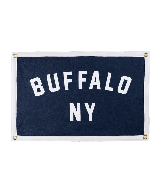 "Buffalo, NY" Camp Flag - Wander Together Outfitters