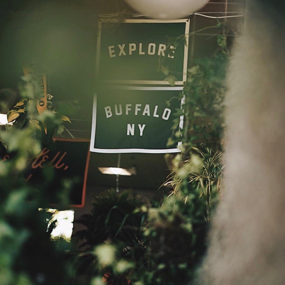 "Buffalo, NY" Camp Flag - Wander Together Outfitters