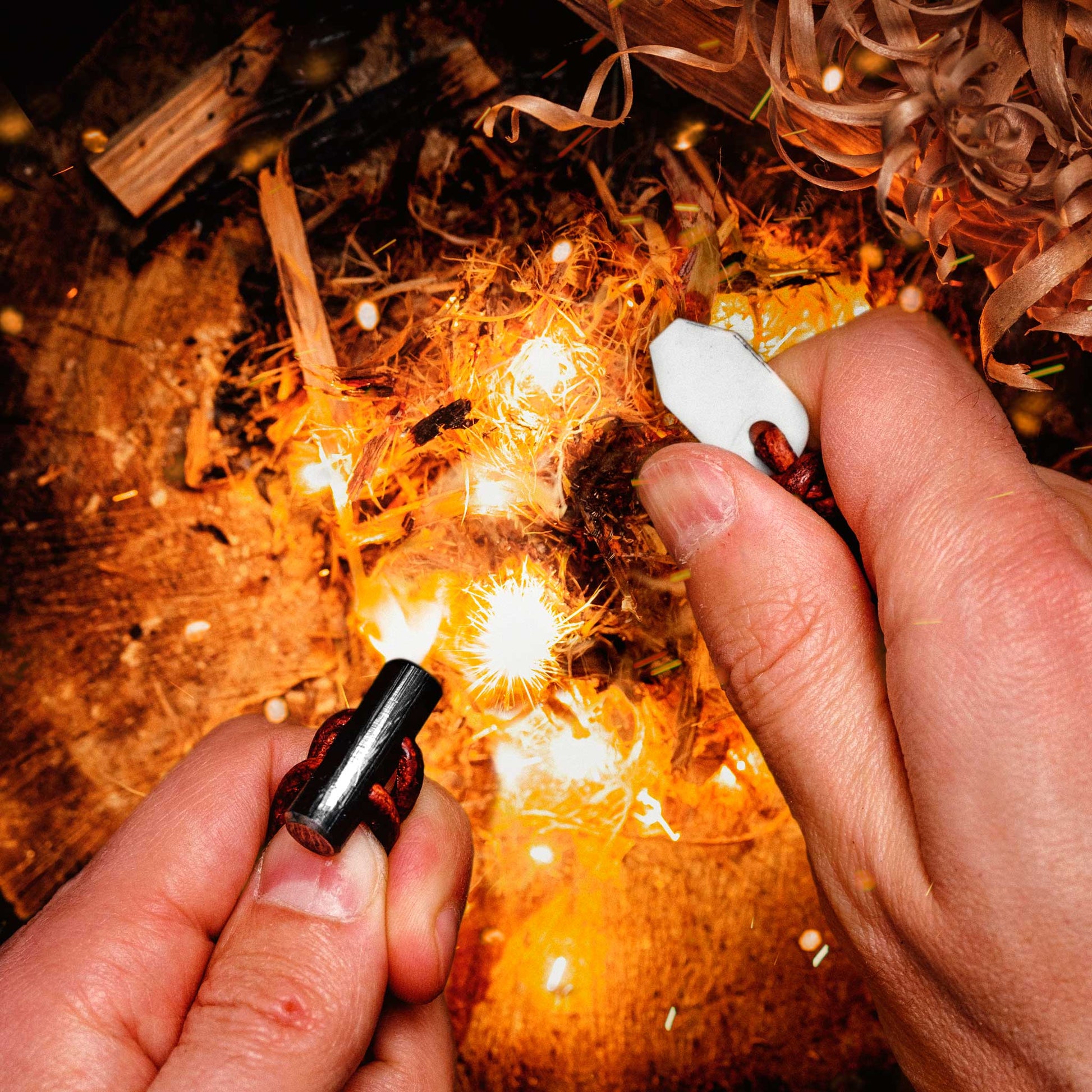 Bushcraft Necklace™ Fire Starting Unisex Necklace - Wander Together Outfitters