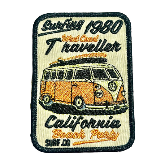 California Beach Party Iron On Patch - Wander Together Outfitters