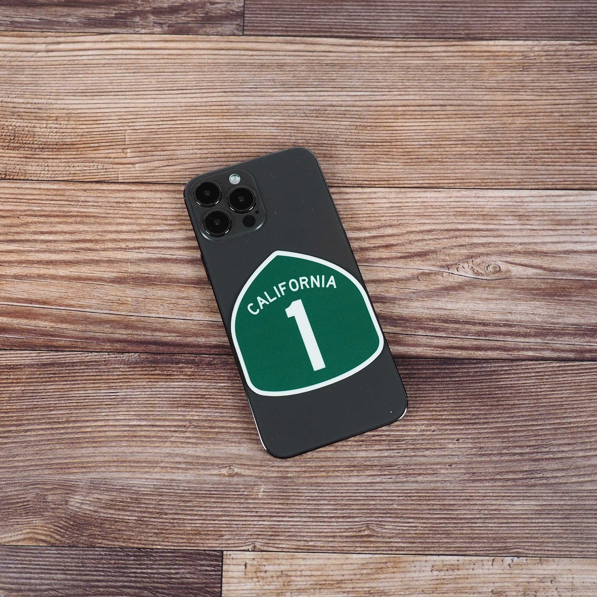 California Highway 1 Road Sign Sticker - Wander Together Outfitters