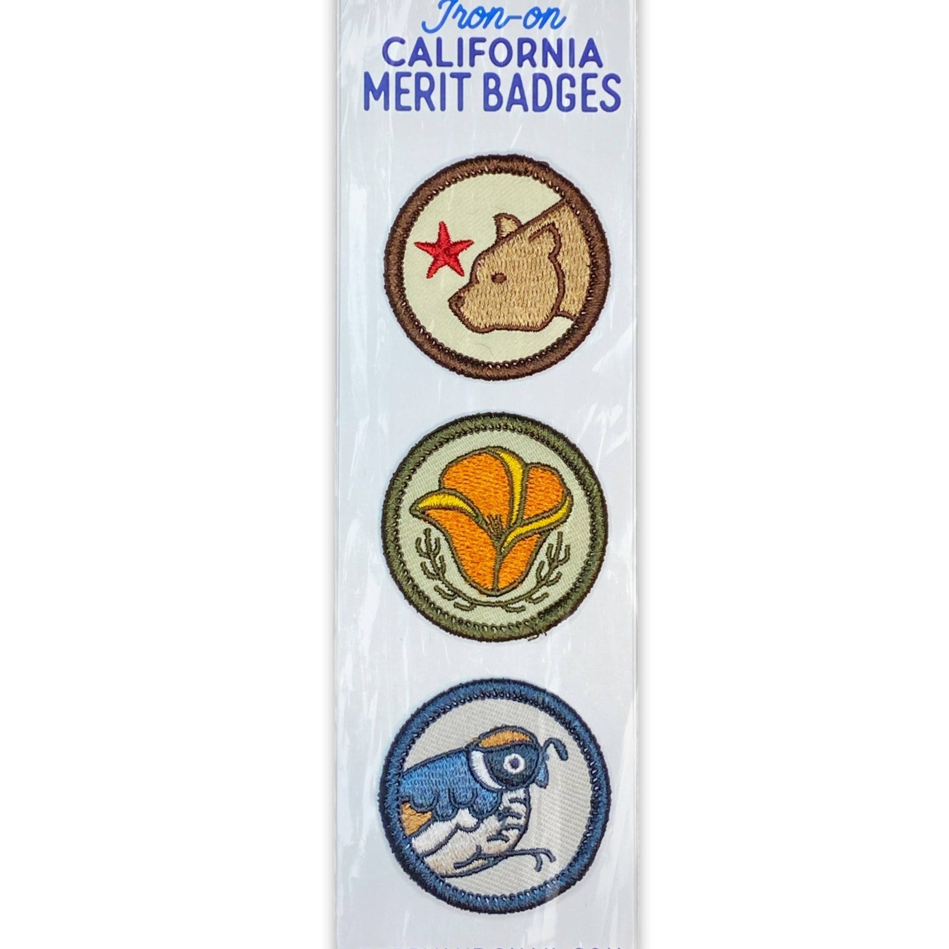 California Icons Themed Iron on Patch Collection (Various) - Wander Together Outfitters