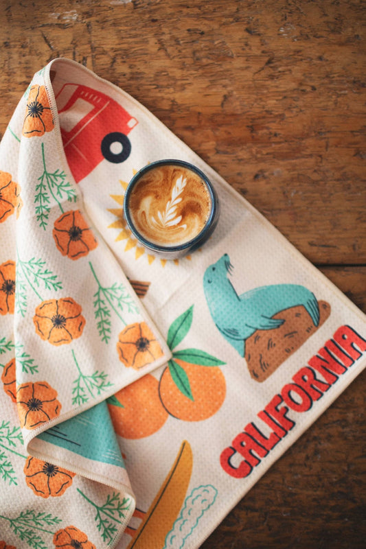 California Kitchen & Tea Towel - Wander Together Outfitters