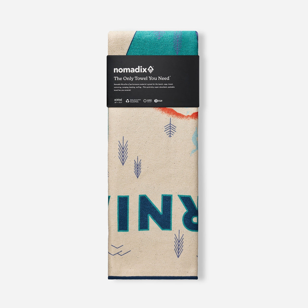 California Map Original Quick Dry Towel - Wander Together Outfitters