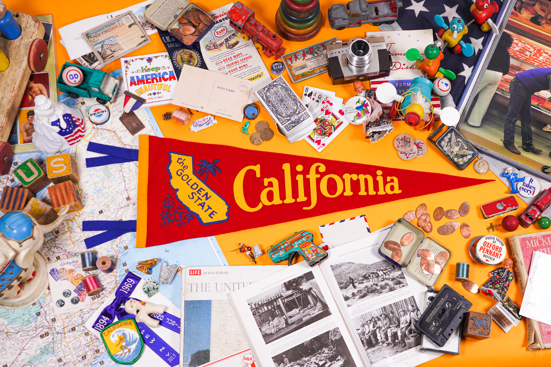 California Pennant - Wander Together Outfitters
