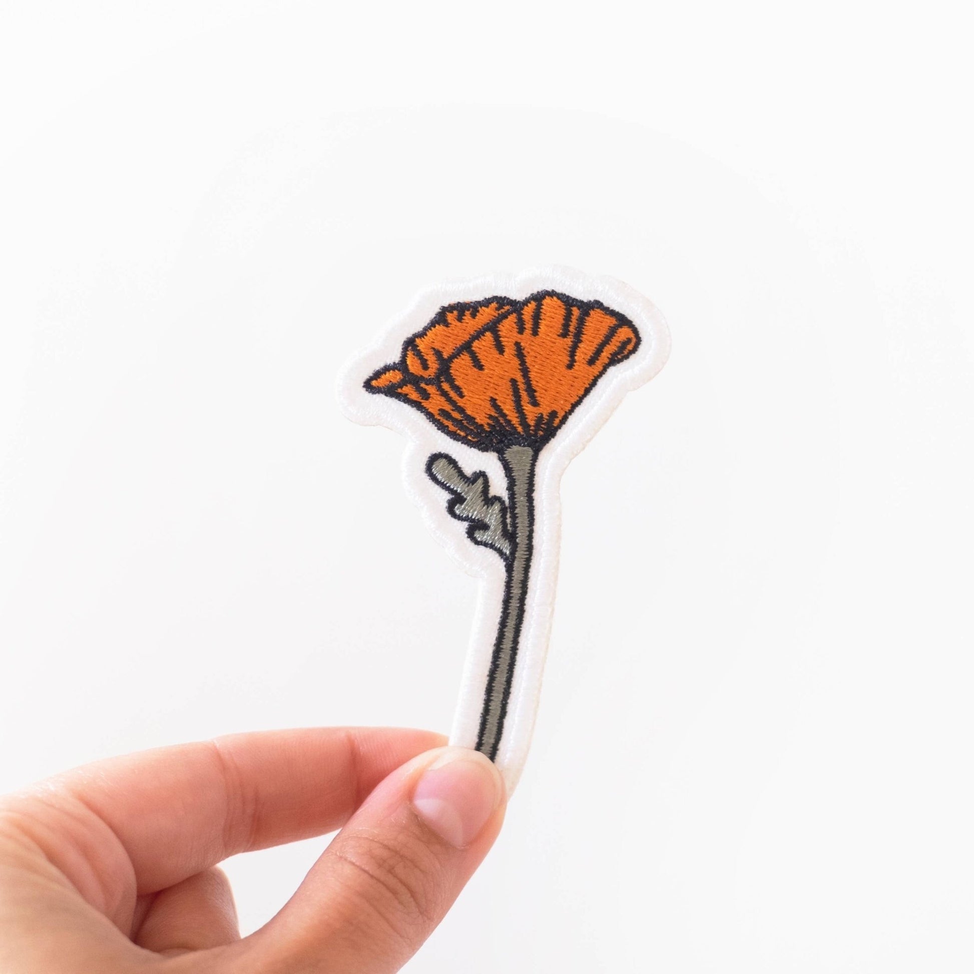 California Poppy Themed Patches - Wander Together Outfitters