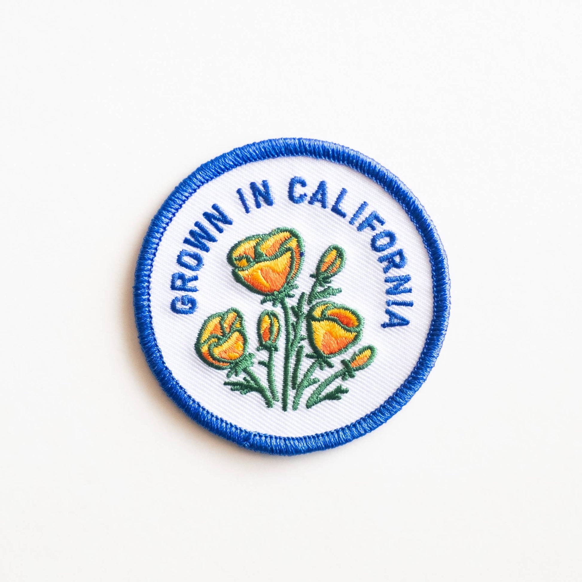 California Poppy Themed Patches - Wander Together Outfitters