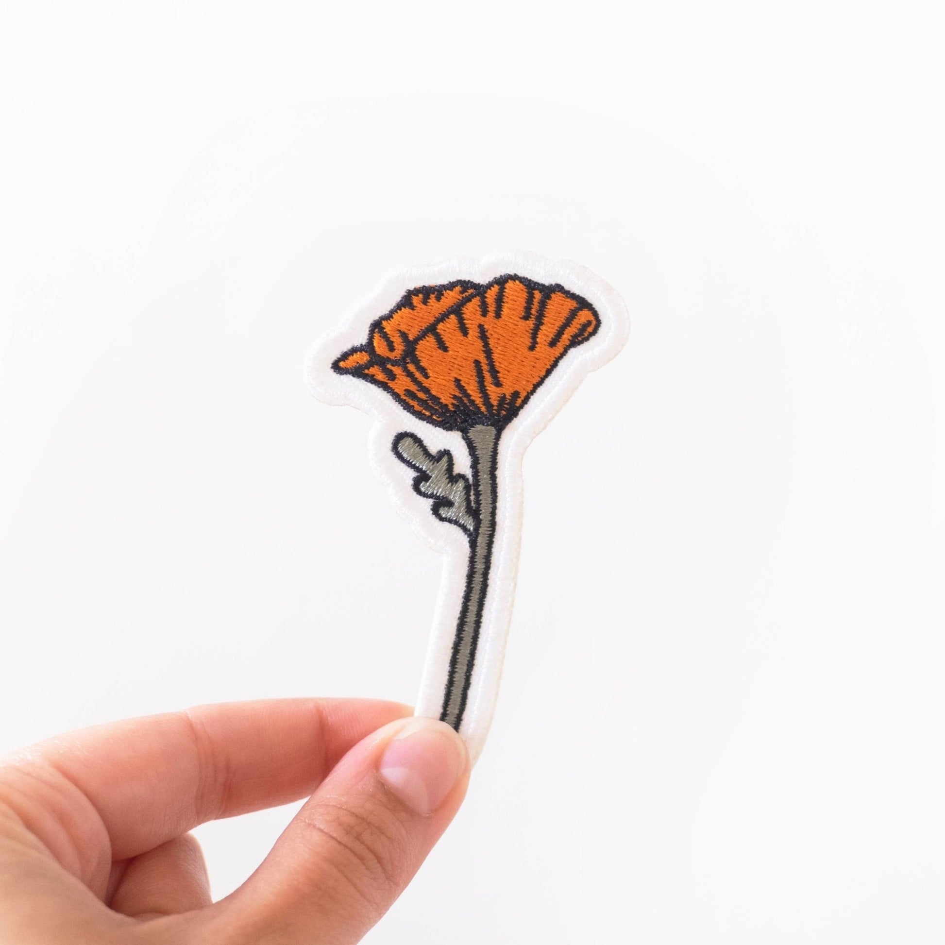 California Poppy Themed Patches - Wander Together Outfitters