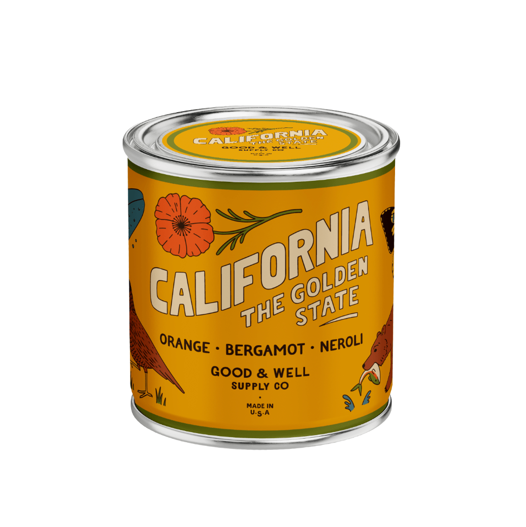 California State Candle (Bergamot, Orange, Neroli) - Wander Together Outfitters