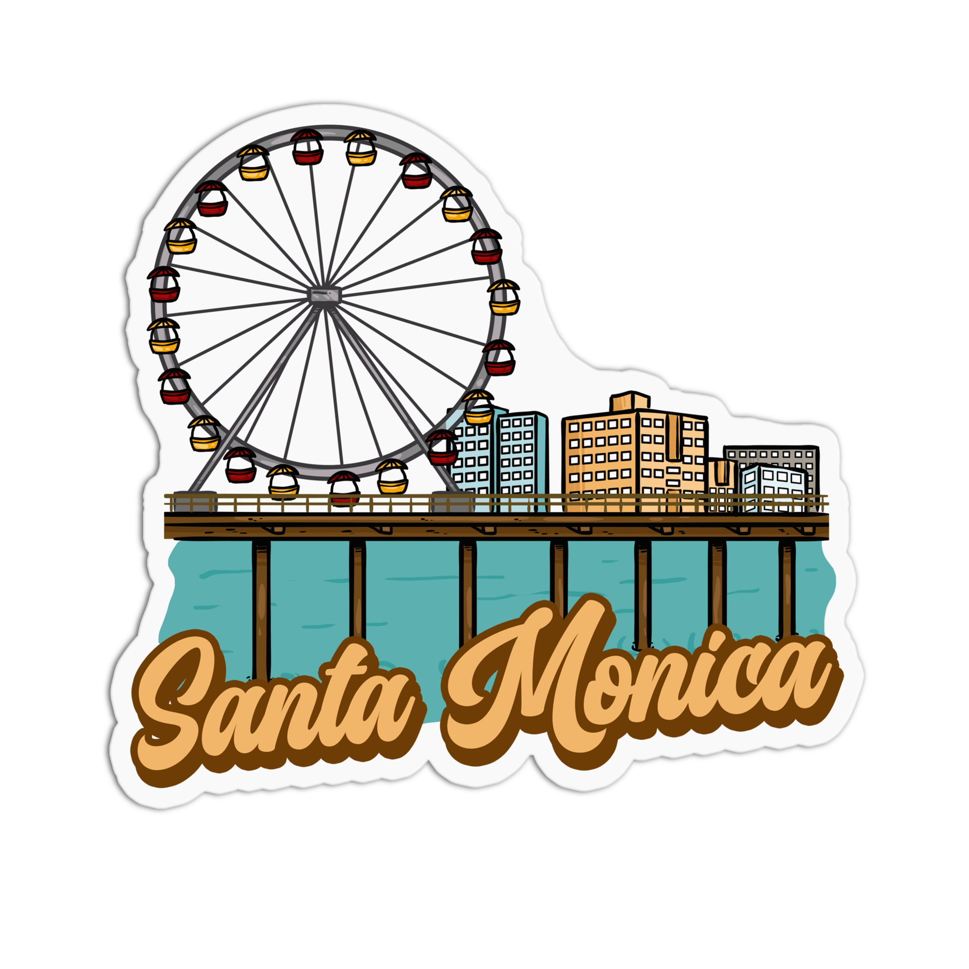California Sticker Set Collection (Various Places & Cities) (SALE) - Wander Together Outfitters