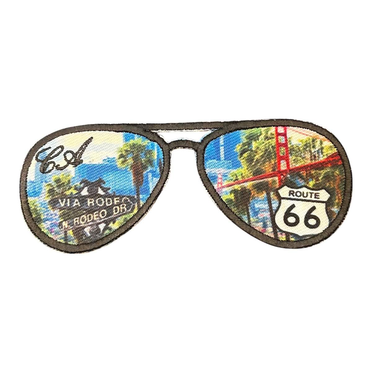 California Sunglasses Iron On Patch - Wander Together Outfitters